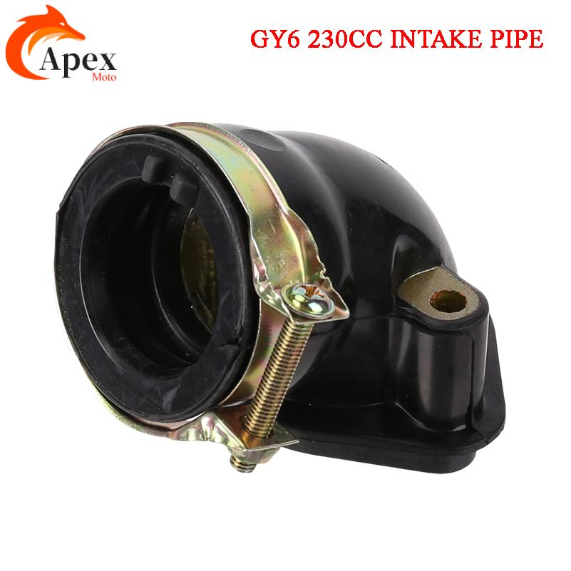 Motorcycle Carburetor - Gy6 230cc intake pipe for motorcycle