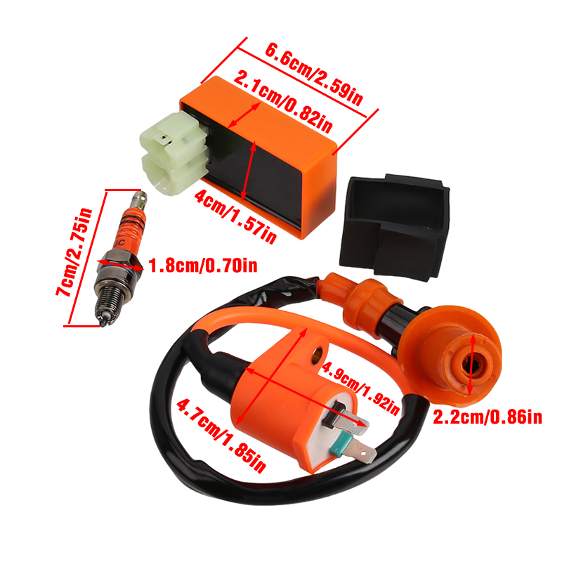 High performance ignition coil - Motorcycle Spark Plug ulasan dan harga
